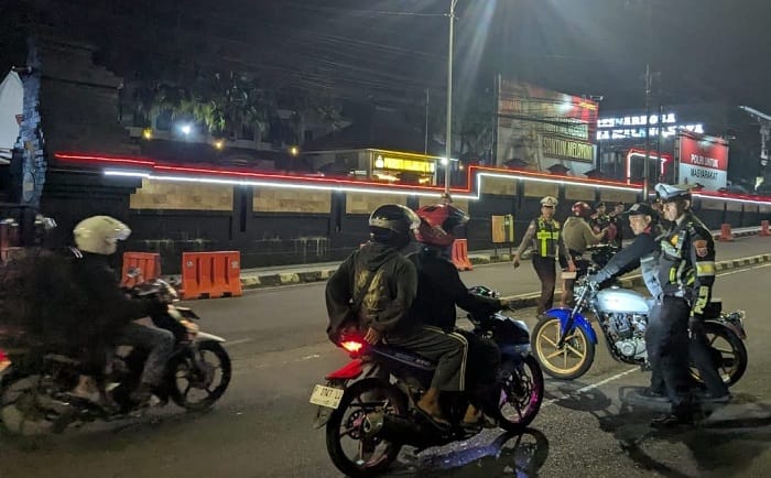 Operasi Blue Light di Dua Lokasi, 110 Pelanggar Lalu Lintas Terjaring