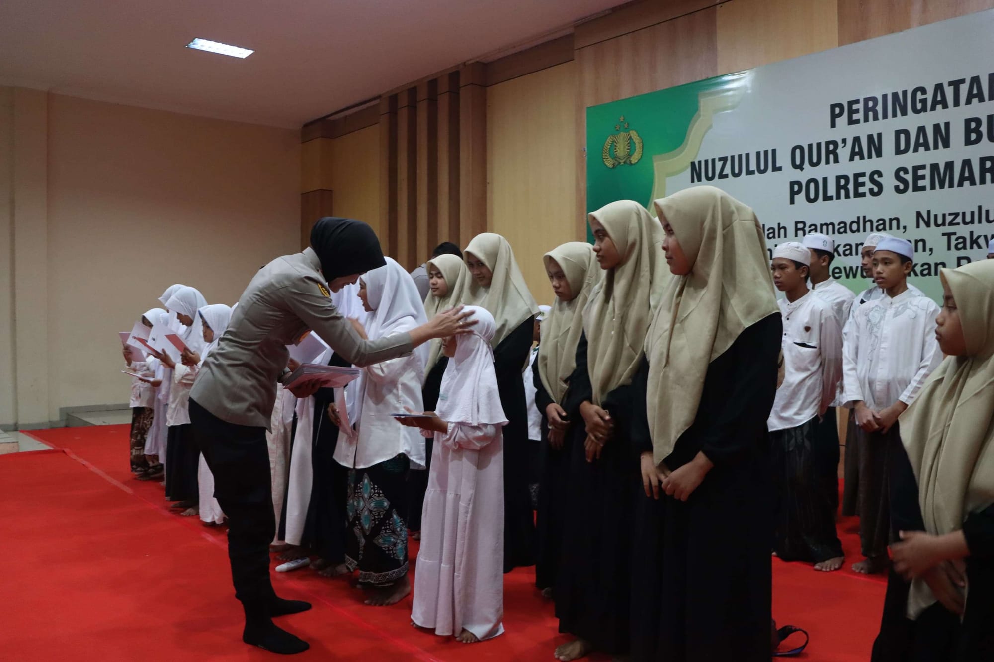 Nuzulul Quran, Polres Semarang Santuni Anak Yatim Piatu