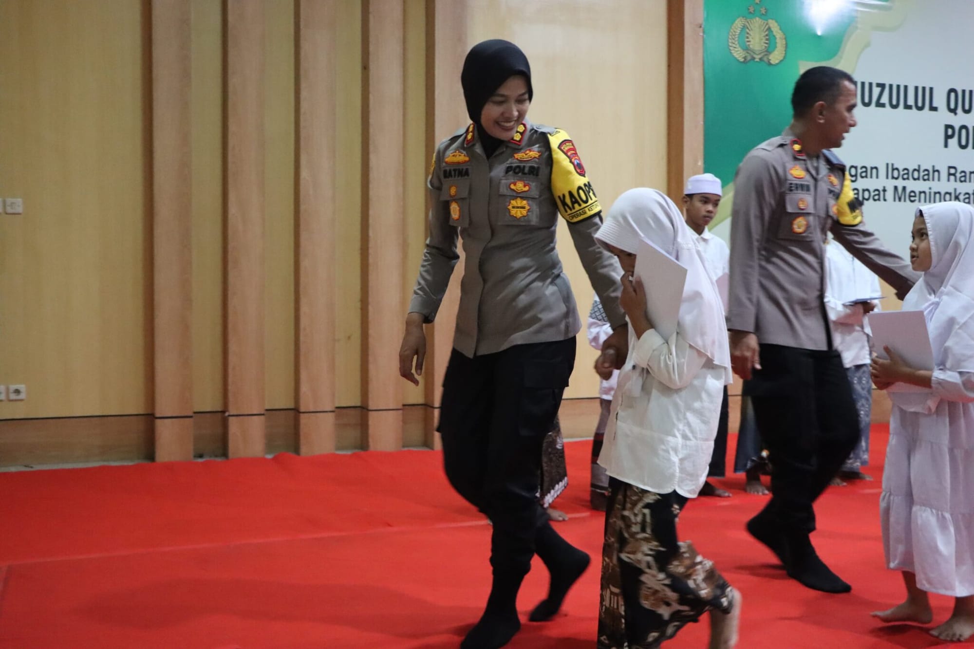 Peringati Nuzulul Qur’an 1446 H, Polres Semarang Santuni Anak Yatim Piatu