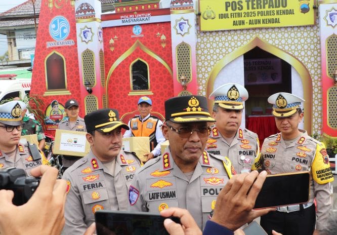 Wakapolda Jateng Pastikan Kesiapan Ops Ketupat Candi 2025 di Kendal
