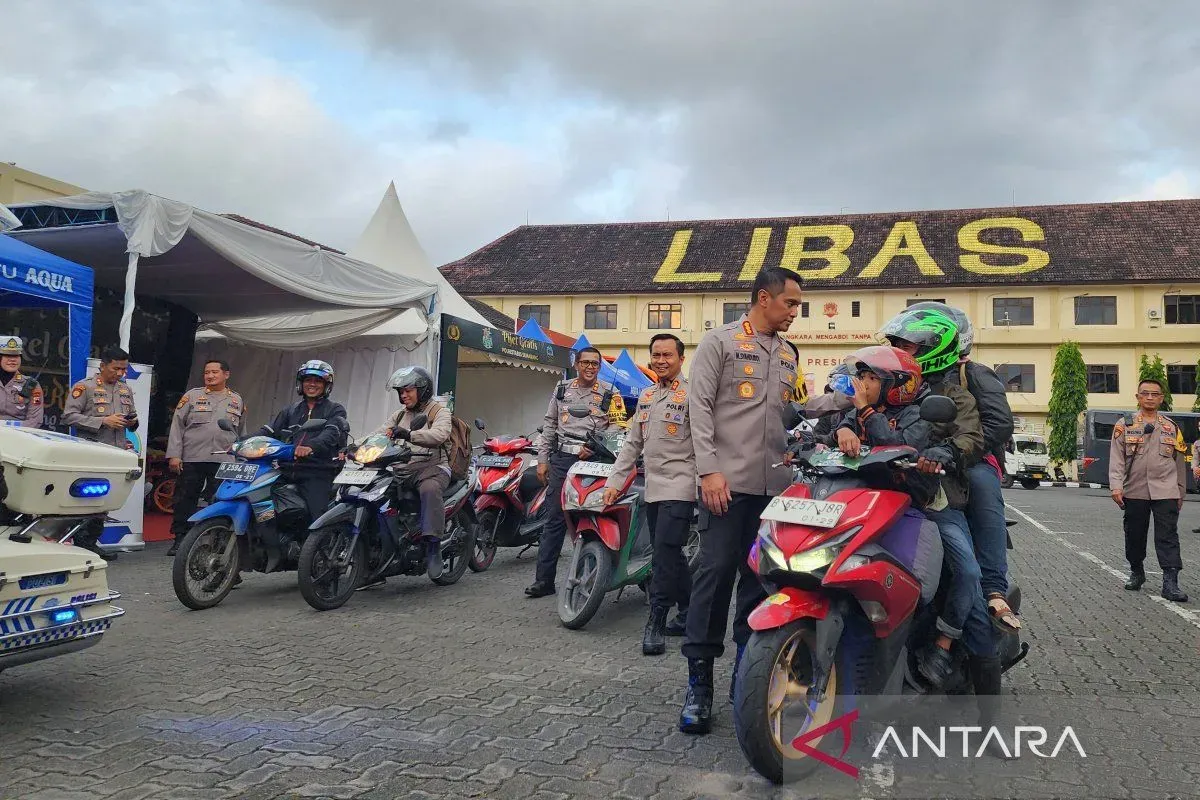 Layanan Valet Ride, 21 Motor Pemudik Polda Jateng Sampai di Semarang