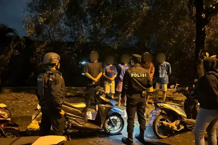 Bukannya Ibadah, Pemuda di Jepara Malah Pesta Miras dan Konvoi Motor