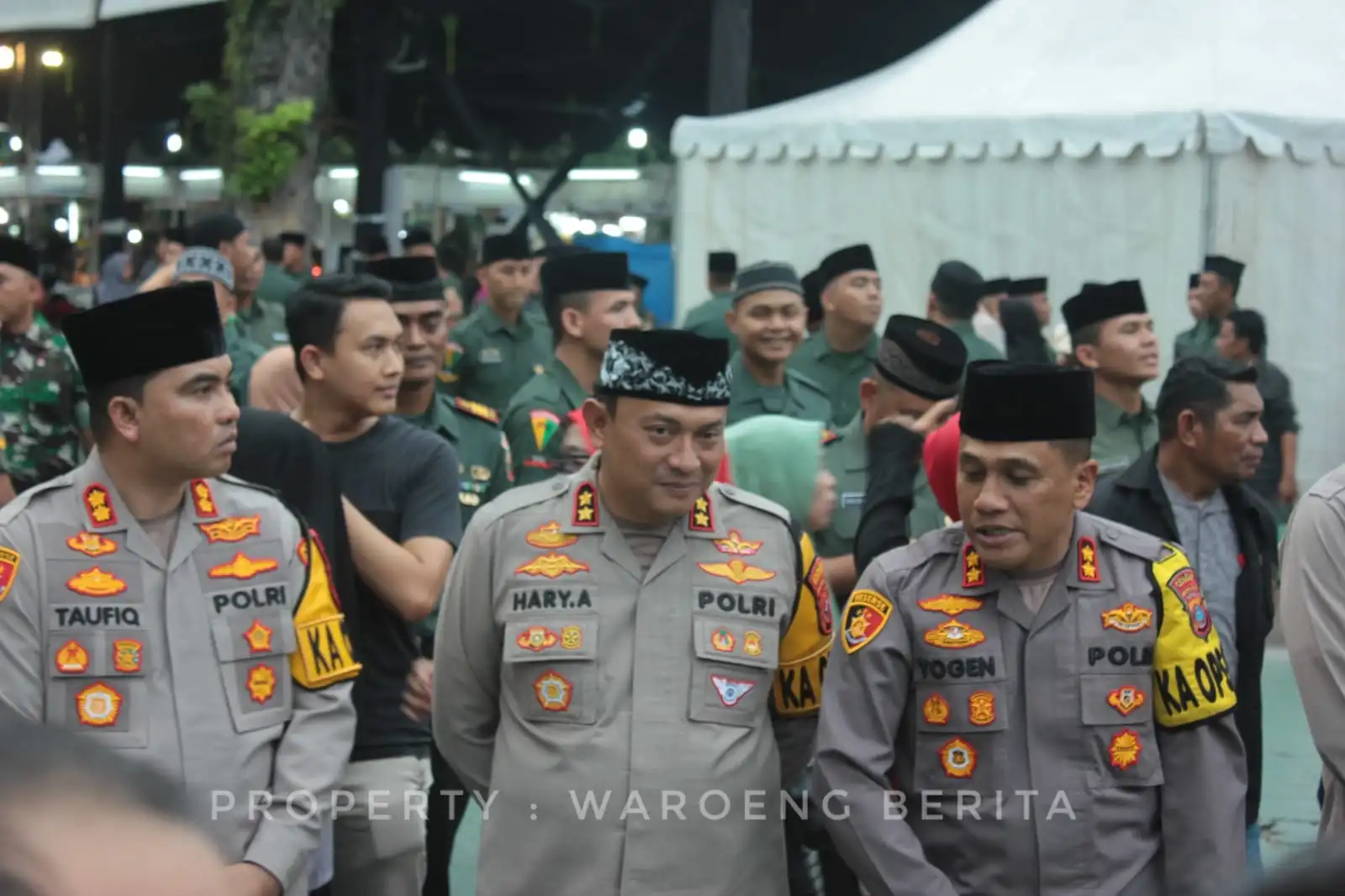 Kapolres Humbahas Perkuat Silaturahmi di Safari Ramadhan Masjid Raya Al Mashun