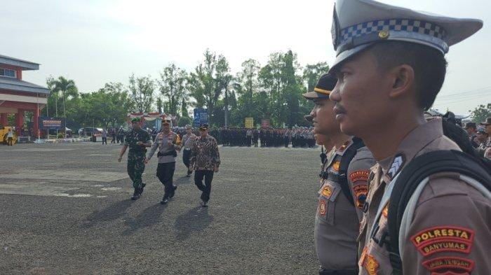 Polresta Banyumas Siagakan 620 Polisi dan TNI dalam Operasi Ketupat Candi 2025