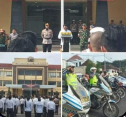 Polres Magelang Kota Gelar Apel Pasukan untuk Pengamanan Idul Fitri 2025