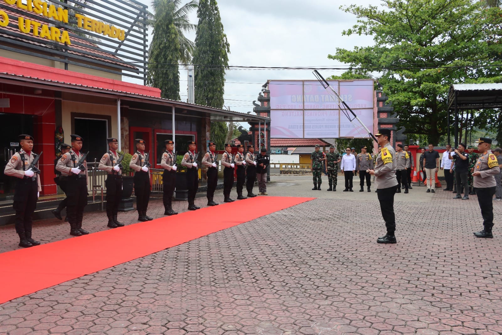 Kapolda Kalteng Tinjau Kesiapan Pengamanan PSU Pilkada 2024 di Barito Utara