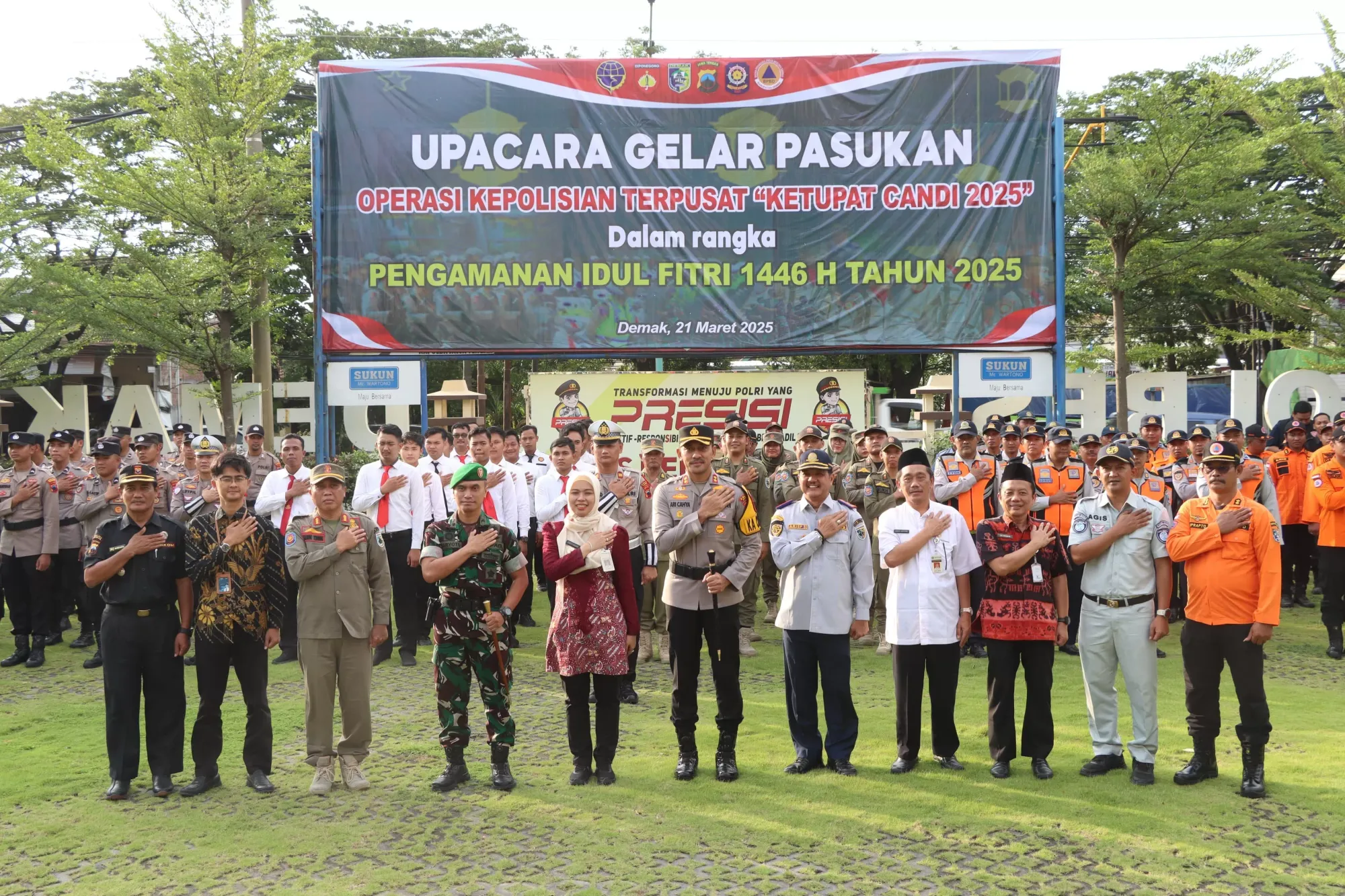Polres Demak Terjunkan 500 Petugas untuk Kawal Arus Mudik Lebaran