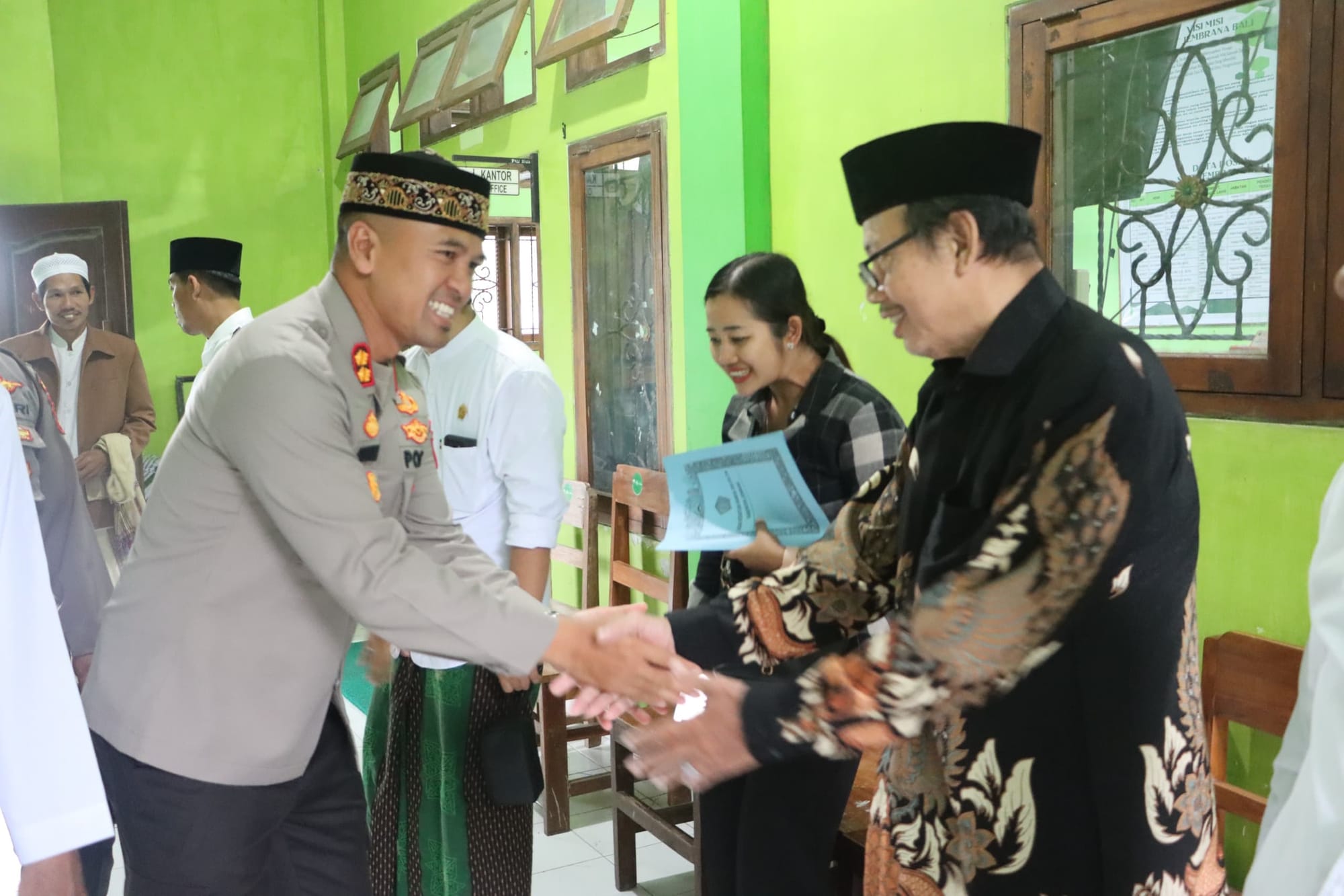 Sebelum Pindah Tugas, Kapolres Jembrana Sampaikan Pesan Perdamaian dan Kebersamaan