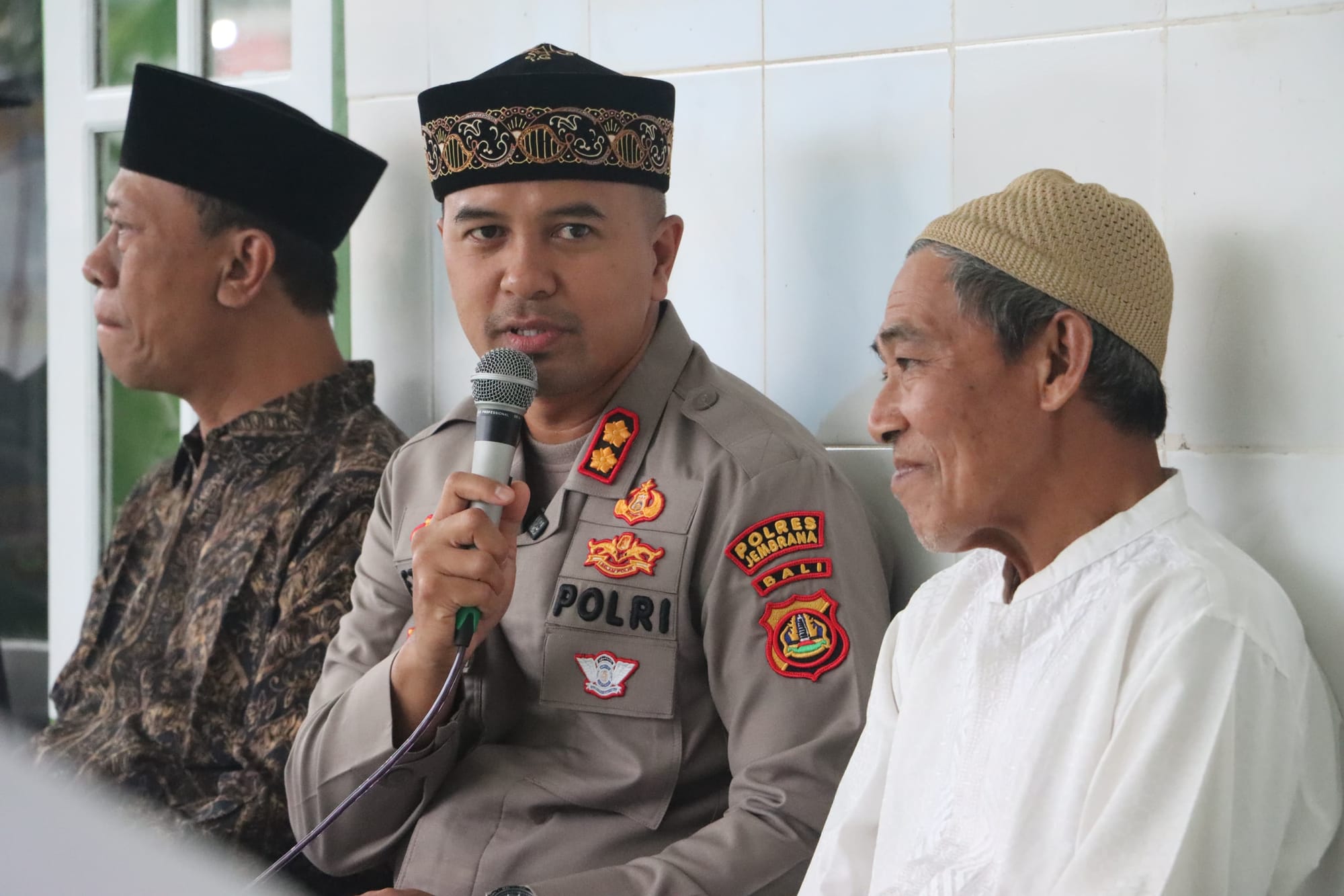 RINDU RAMADHAN, Polres Jembrana Ajak Masyarakat Jaga Ketertiban