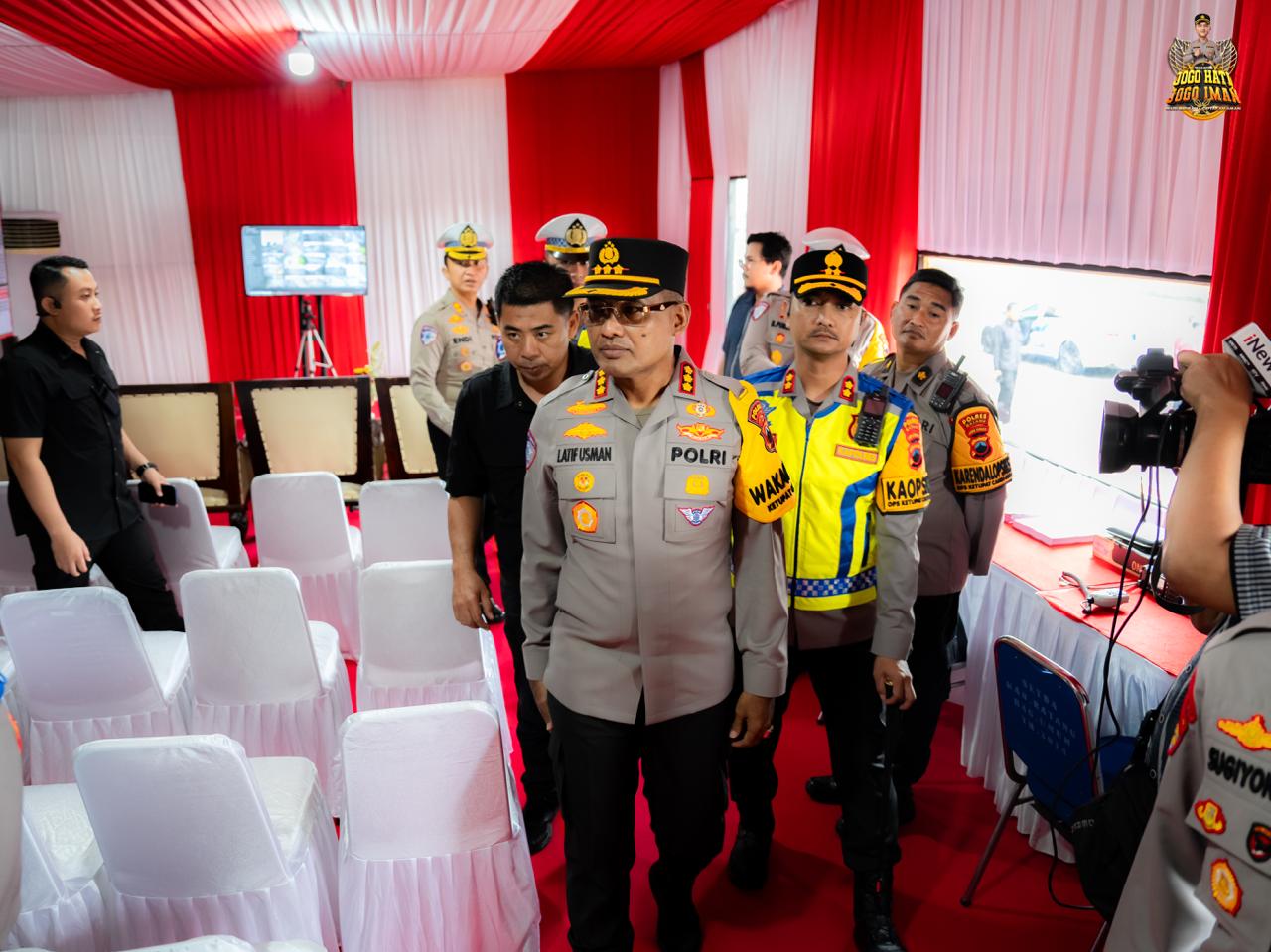 Wakapolda Jateng Cek Pos Pengamanan untuk Jamin Kelancaran Arus Mudik