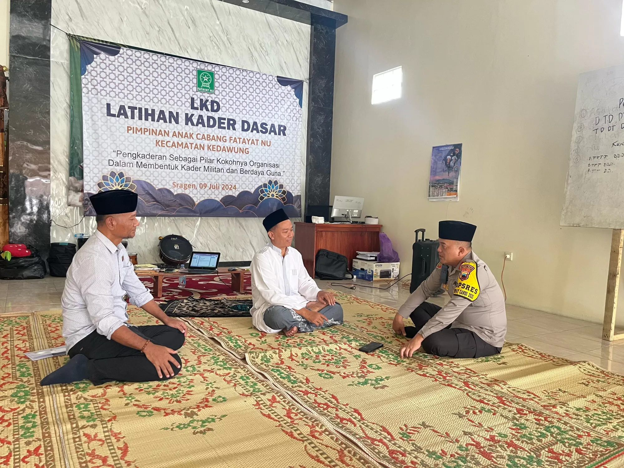 Kapolres Sragen dan PCNU Perkuat Sinergi Kamtibmas Jelang Lebaran