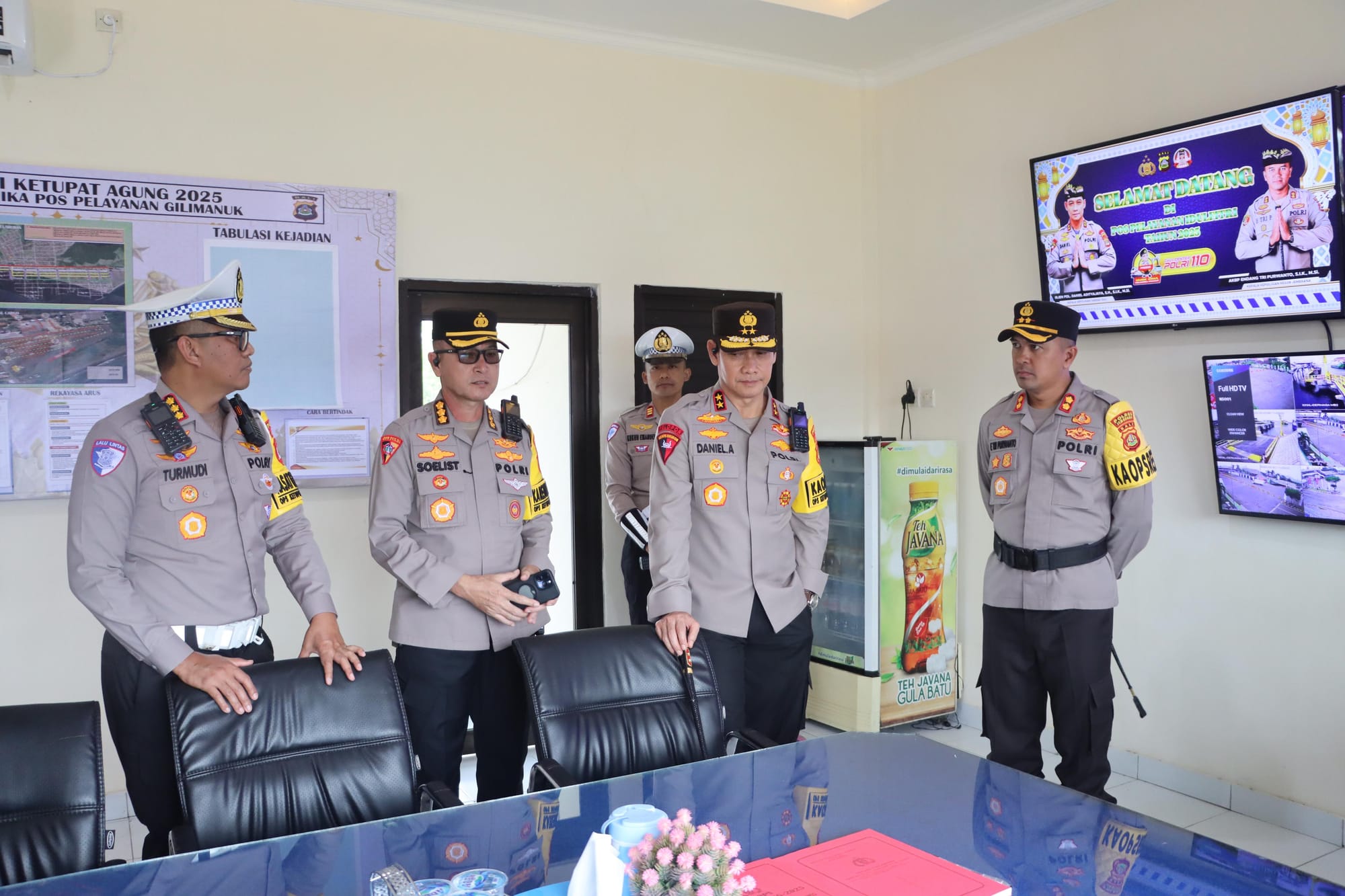 Kapolda Bali Tinjau Kesiapan Pengamanan Mudik di Gilimanuk