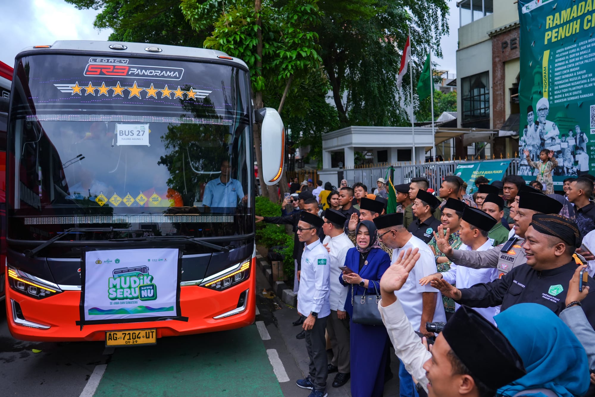 Kakorlantas Dukung Mudik Seru Bareng NU, Doakan Pemudik Selamat