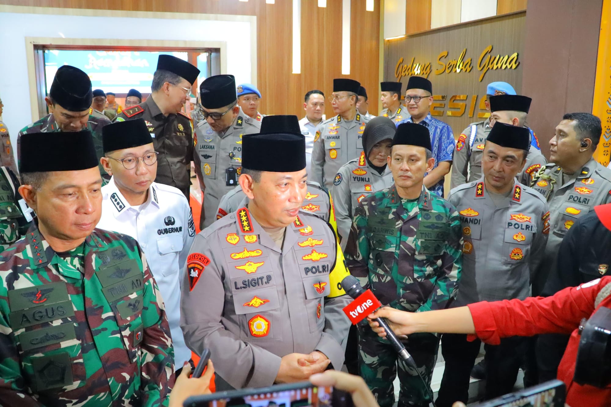 Kapolri dan Panglima TNI Hadiri Safari Ramadhan di Polda Lampung untuk Perkuat Silaturahmi