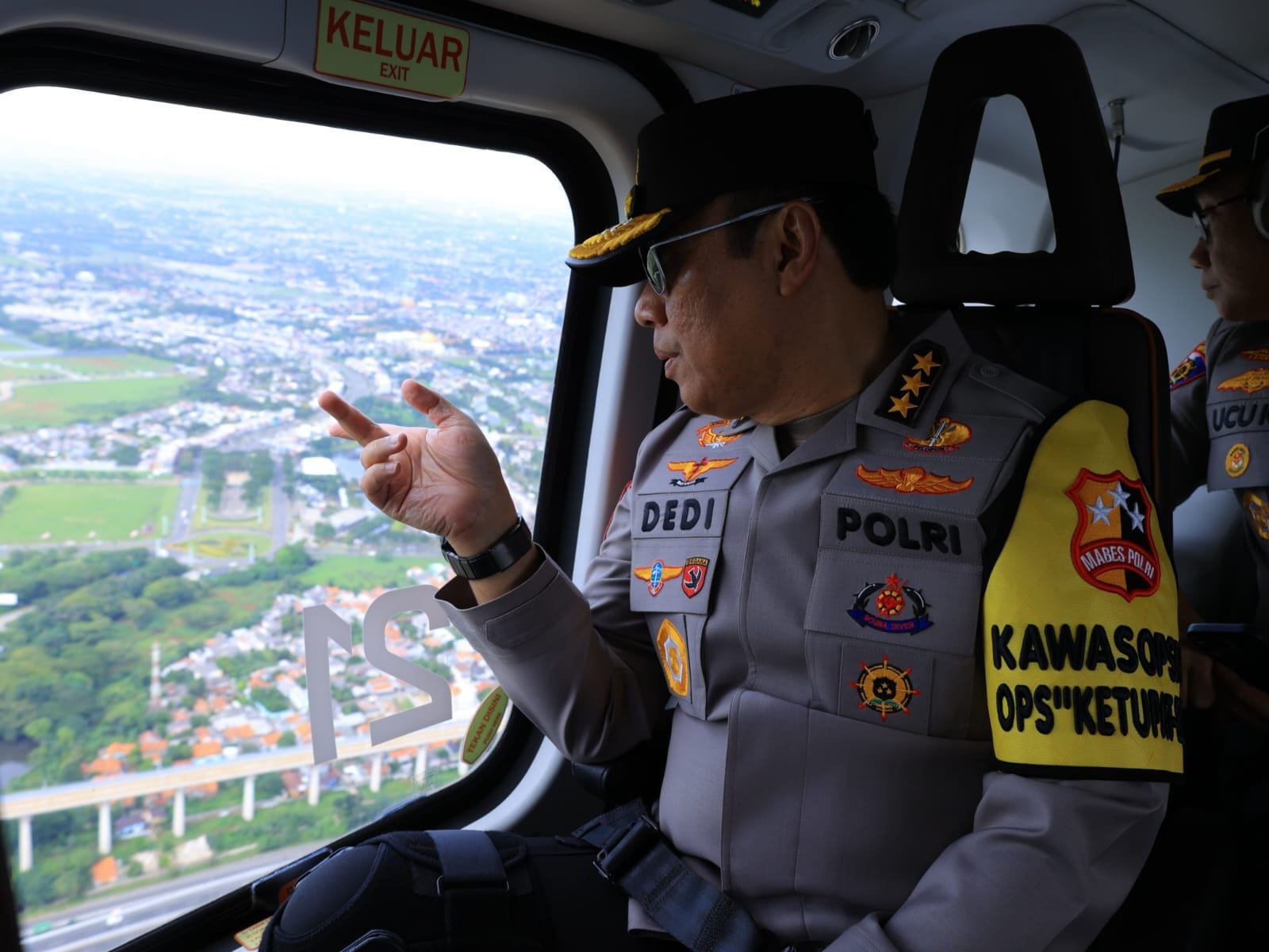 Irwasum Polri Temukan Titik Rawan Arus Mudik 2025 Lewat Pantauan Udara