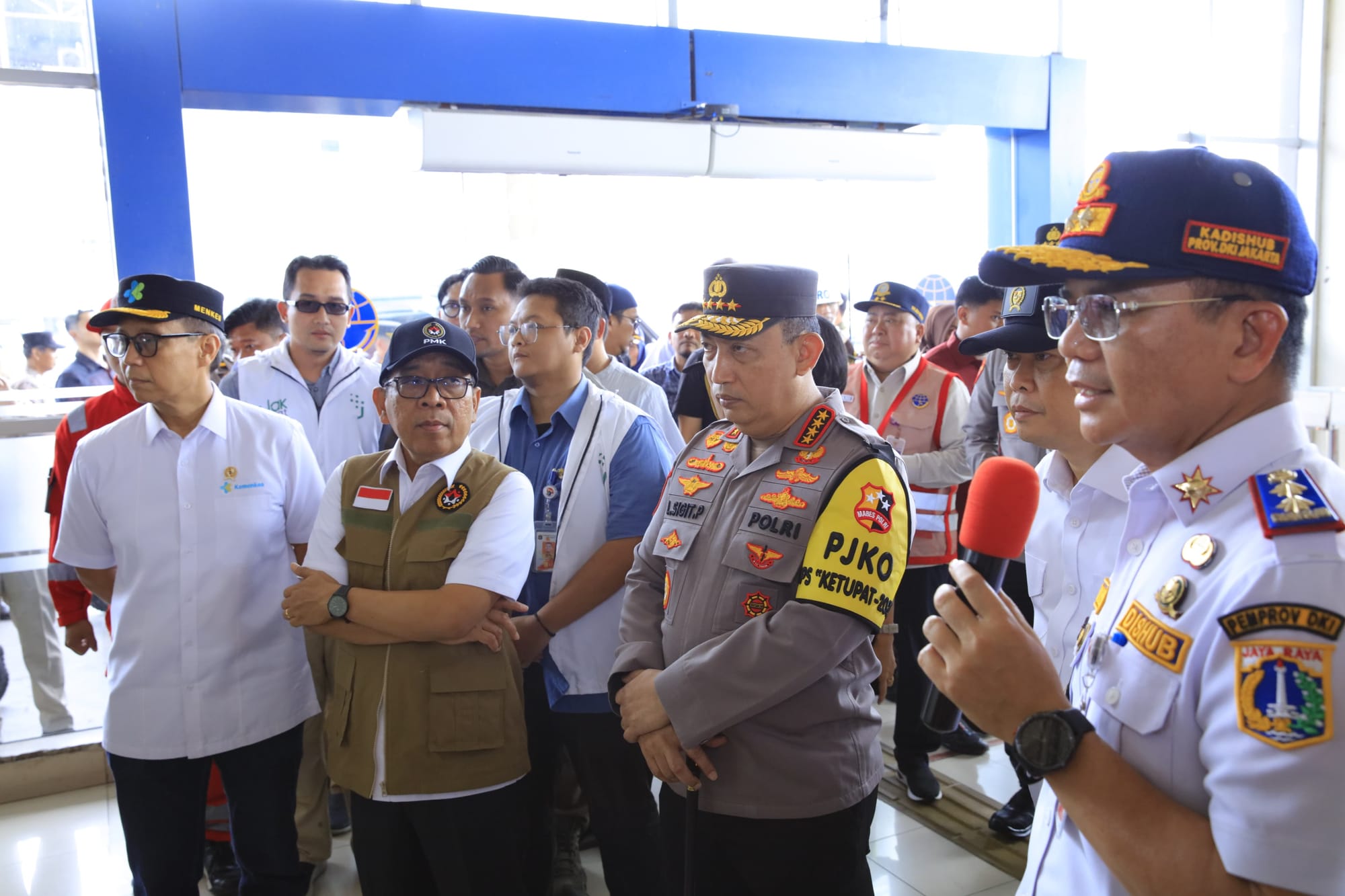 Kapolri Instruksikan Skema Lalu Lintas Jelang Mudik di Terminal Pulo Gebang