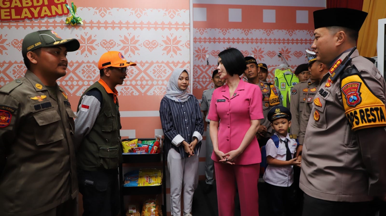 Ketua Bhayangkari Kota Malang Apresiasi Kesiapan Pos Operasi Ketupat Semeru 2025