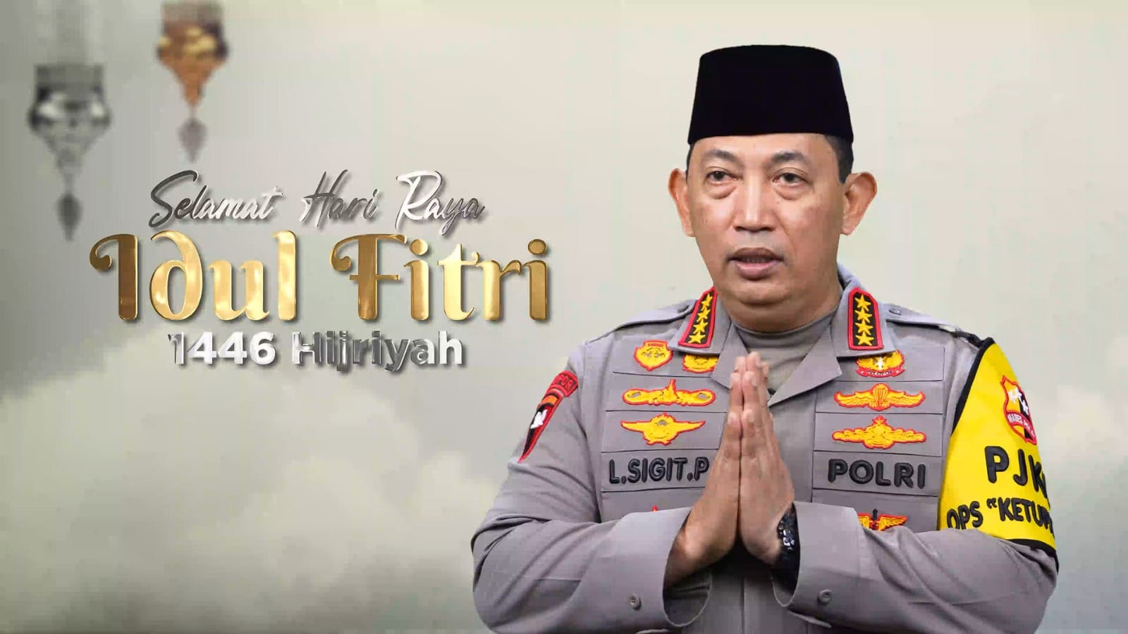 Kapolri: Idulfitri, Momen Suci untuk Merajut Kebersamaan dan Persatuan