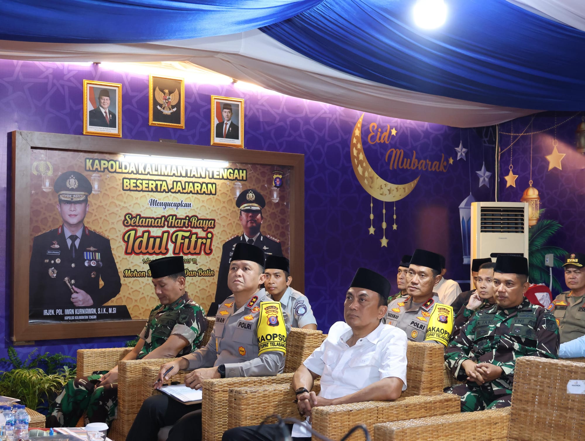 Lewat Pemantauan Virtual, Forkopimda Kalteng Jamin Keamanan Malam Takbiran