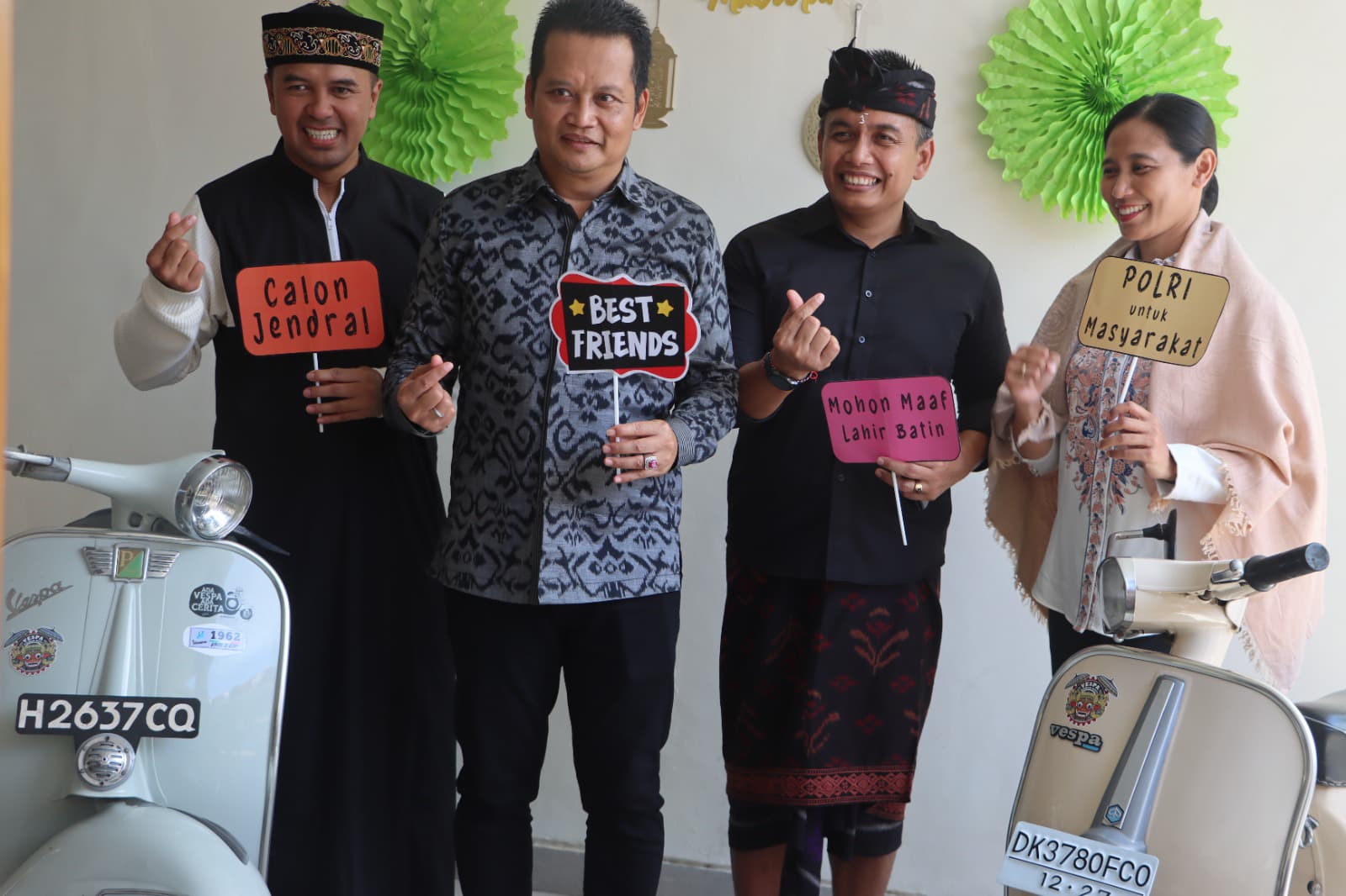 Kapolres Jembrana Gelar Open House Idulfitri, Pererat Sinergi dengan Forkopimda dan Masyarakat