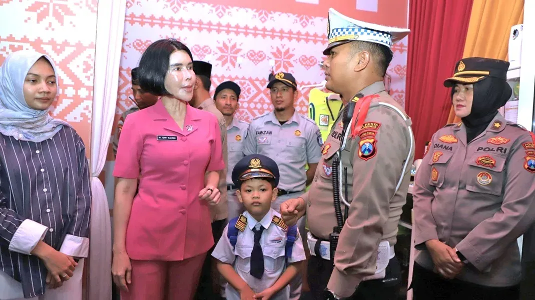 Bhayangkari Kota Malang Dukung Pengamanan Mudik, Jaga Kenyamanan Pemudik