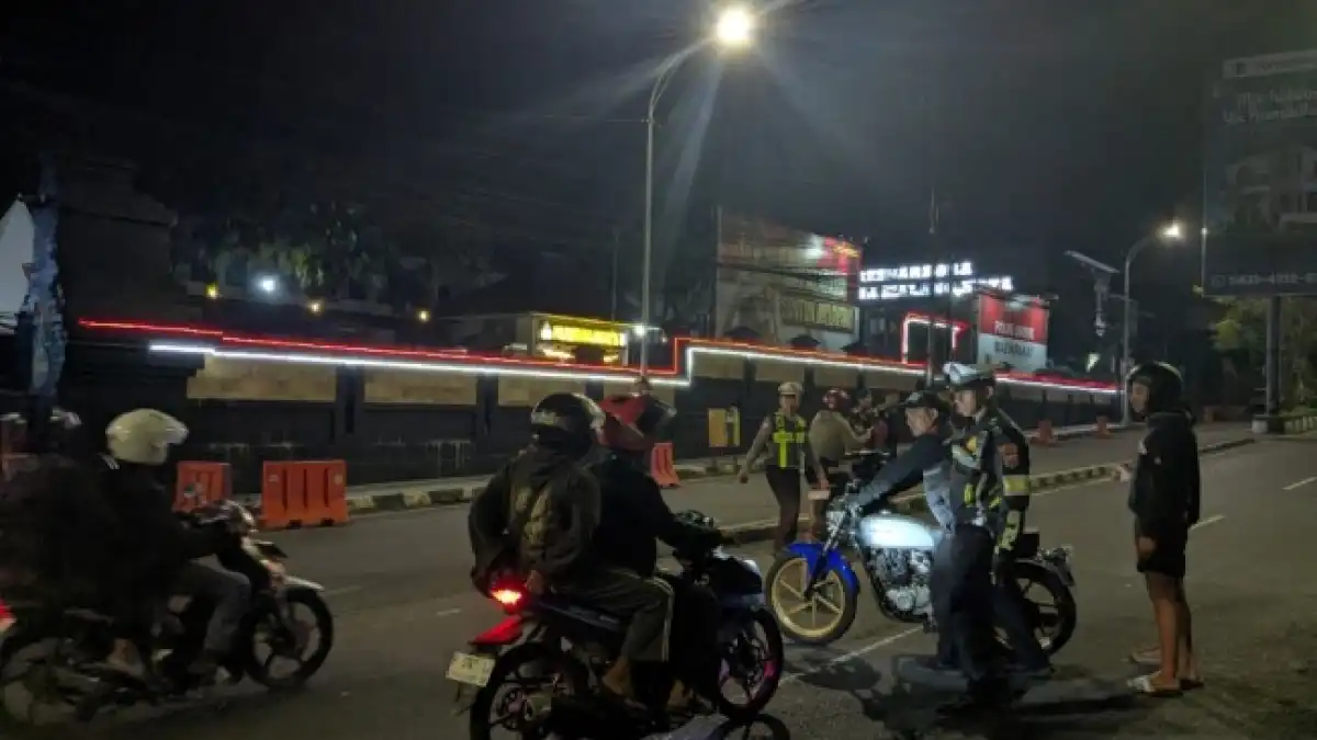 Polresta Malang Kota Amankan 110 Kendaraan dalam Razia Balap Liar
