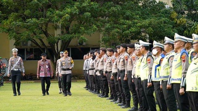 Ribuan Personel Dikerahkan, Polrestabes Semarang Siap Kawal Arus Mudik
