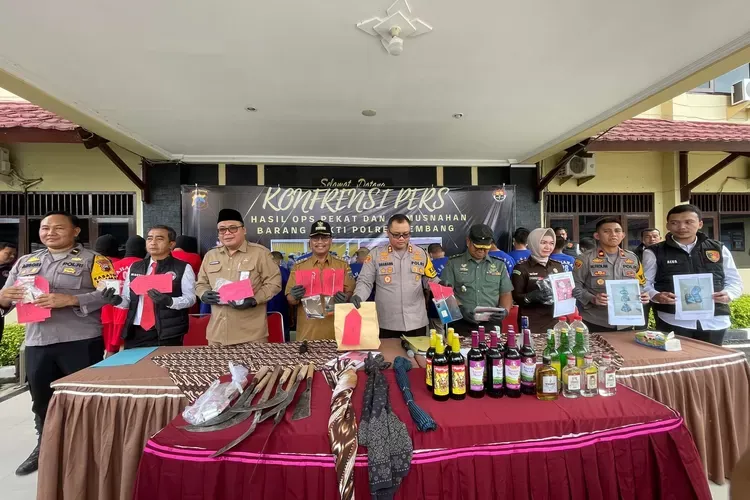 Polres Rembang Amankan 11 Penjahat Selama Operasi Ketupat Candi