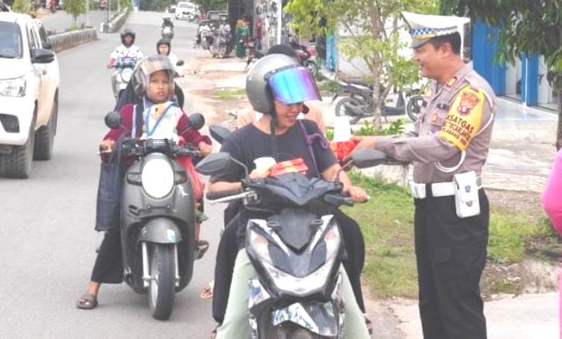 Agar Mudik Lebih Nyaman, Ini Pesan Penting dari Satlantas Polres Lamandau
