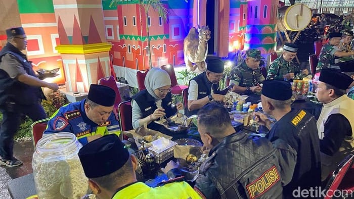 Sahur Bersama Forkopimda Kota Malang, TNI-Polri Pererat Soliditas Jelang Idulfitri