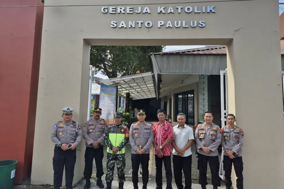 Polres Wonosobo Terjunkan 265 Personel Amankan Paskah 2025