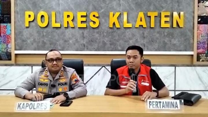 ​Polres Klaten Tetapkan Sopir Truk Pertamina Sebagai Tersangka Kasus BBM Tercampur Air​
