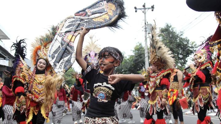 Semarak Kirab Budaya Meriahkan HUT Kabupaten Semarang