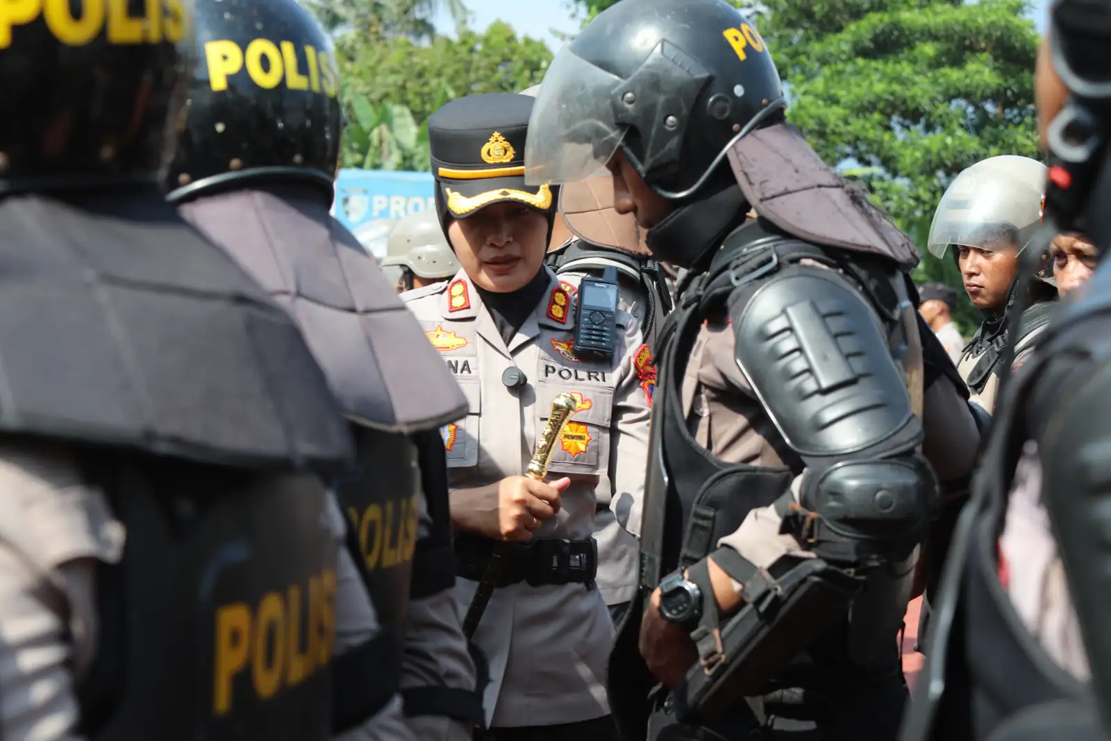 Satuan Baru Polres Semarang Siap Bantu Keamanan Selama Unjuk Rasa