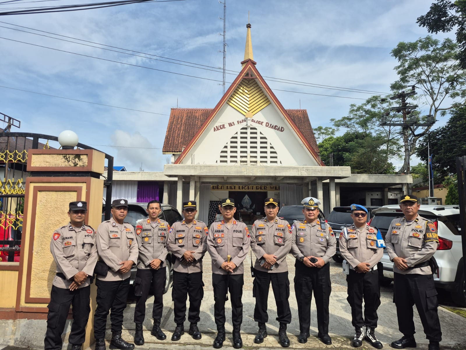 Amankan Ibadah Paskah, 265 Personel Polres Wonosobo Diterjunkan