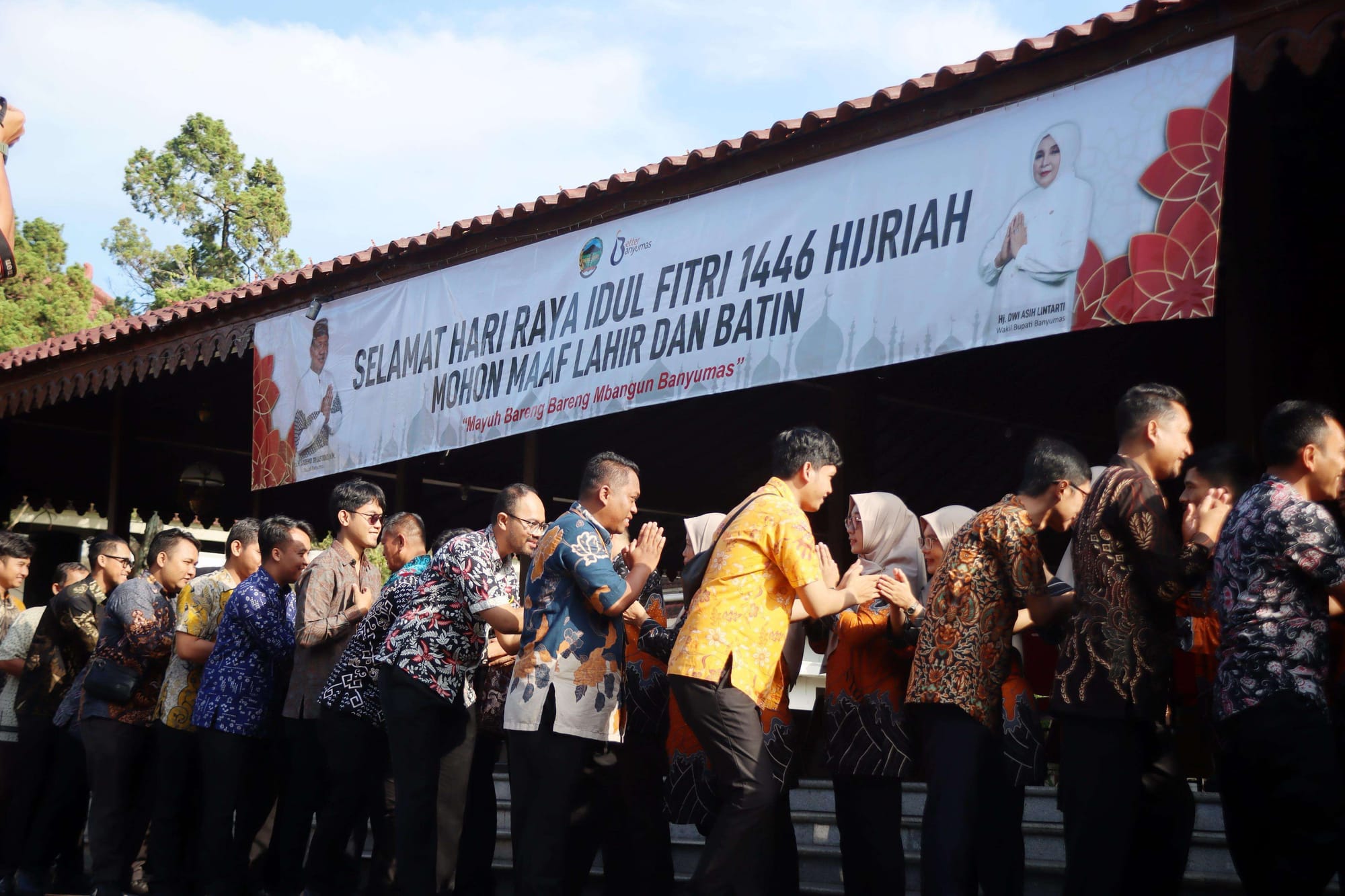 Hari Pertama Kerja, Sekda Banyumas Pimpin Apel Perdana