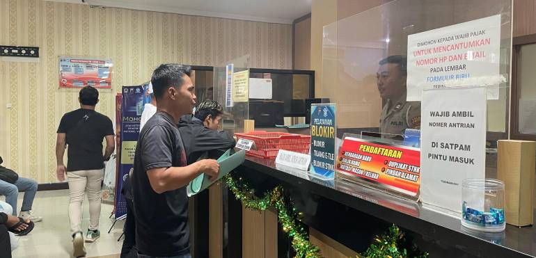 Program Pemutihan Kendaraan Disambut Antusias Warga Kabupaten Semarang