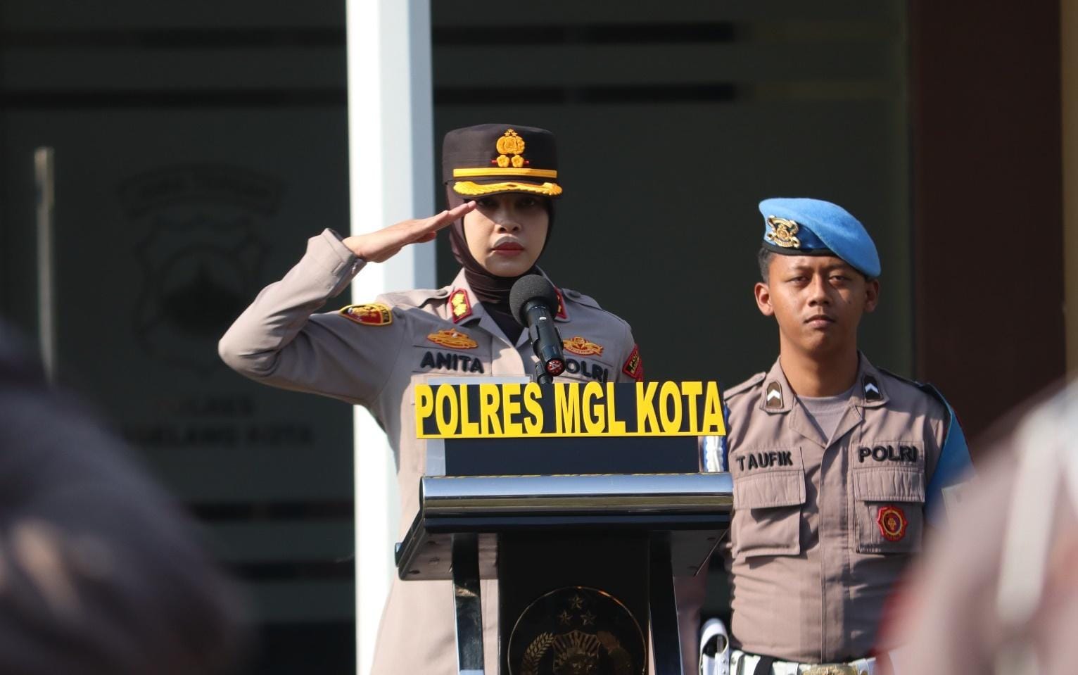 Kapolres Magelang Kota Pimpin Apel Konsolidasi Operasi Ketupat Candi 2025