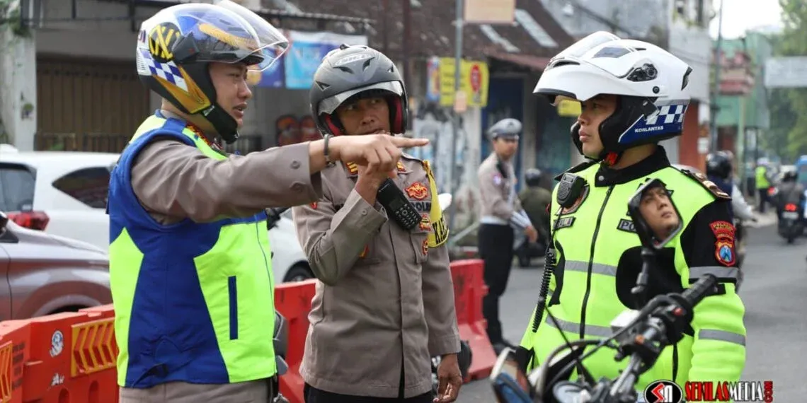 Pantau Arus Balik Lebaran, Kapolresta Malang Kota Terjun Langsung ke Lapangan