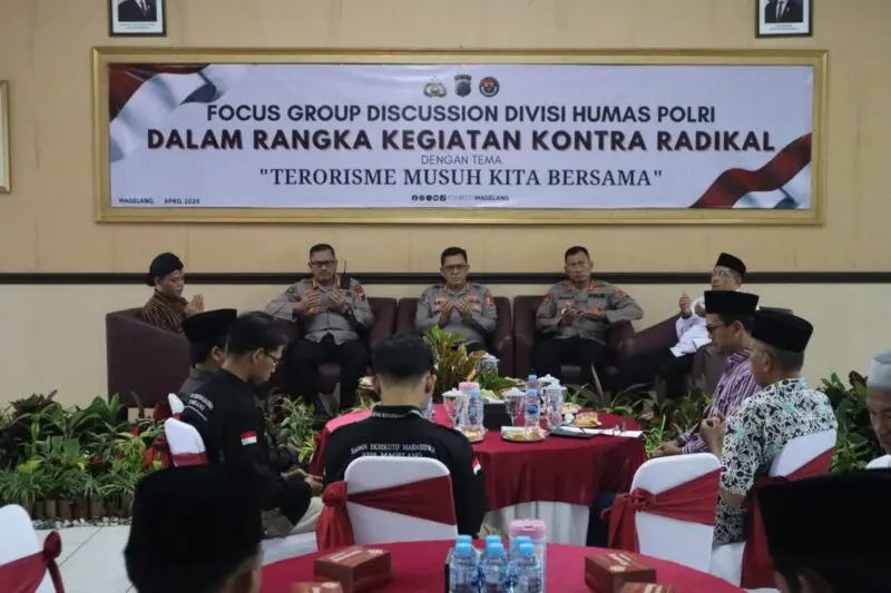 Cegah Radikalisme, Aparat dan Tokoh Masyarakat Gelar Silaturahmi Kamtibmas di Magelang