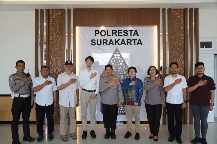 Polresta Surakarta Terima Kunjungan Perwakilan JICA untuk Perkuat Kerja Sama Keamanan dan Pelatihan Polisi