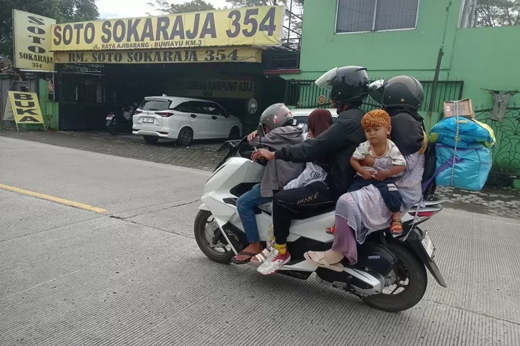 Arus Balik Lebaran di Jalur Purwokerto-Tegal Meningkat, Lalu Lintas Padat