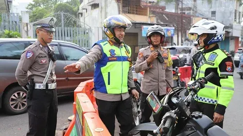 Arus Balik Lebaran, Kapolresta Makota Pastikan Jalur Aman dan Lancar