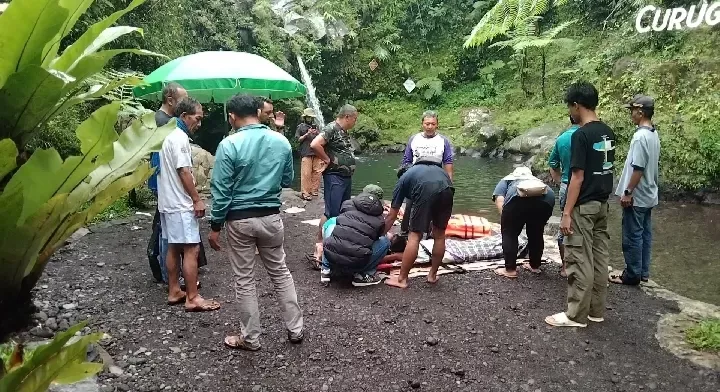 Wisatawan Jakarta Tewas Tenggelam di Curug Pinang Baturraden
