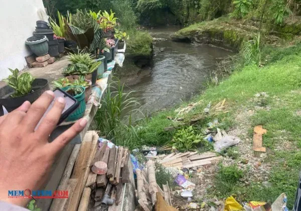 Mayat Bayi Ditemukan Mengambang di Sungai Brantas, Warga Jodipan Geger
