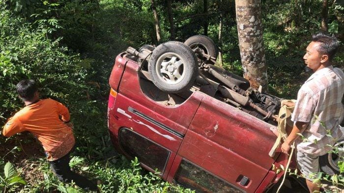 Kronologi Mobil Terjun ke Jurang di Sruweng Kebumen, Begini Kejadiannya