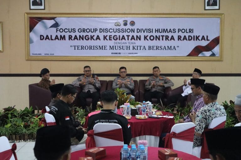 Divhumas Polri Perkuat Kolaborasi Cegah Radikalisme dan Terorisme di Magelang
