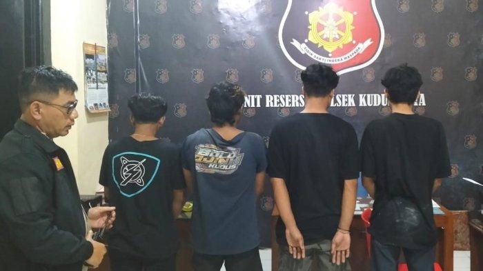 ​Polisi Bubarkan Tawuran Pemuda di Balai Jagong Kudus, 28 Remaja Diamankan​