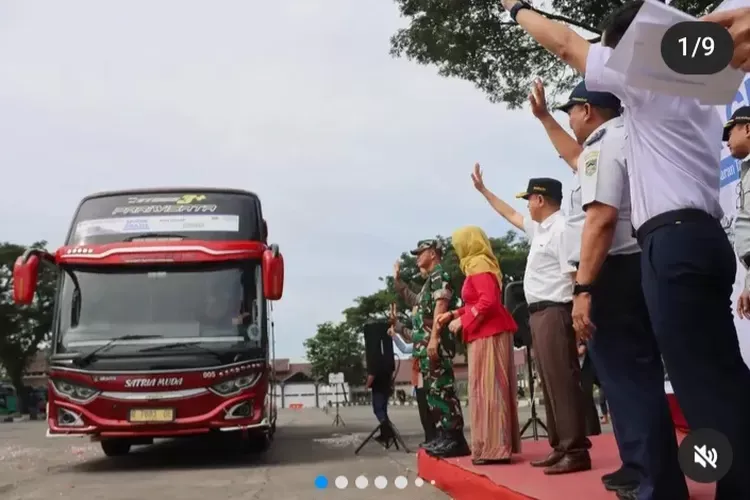 Program Balik Mudik Gratis Fasilitasi Kepulangan Ratusan Warga Banyumas