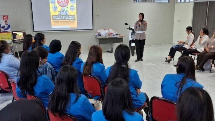 Lady Bikers Gandeng Polresta Malang Kota Kampanyekan Keselamatan Berkendara